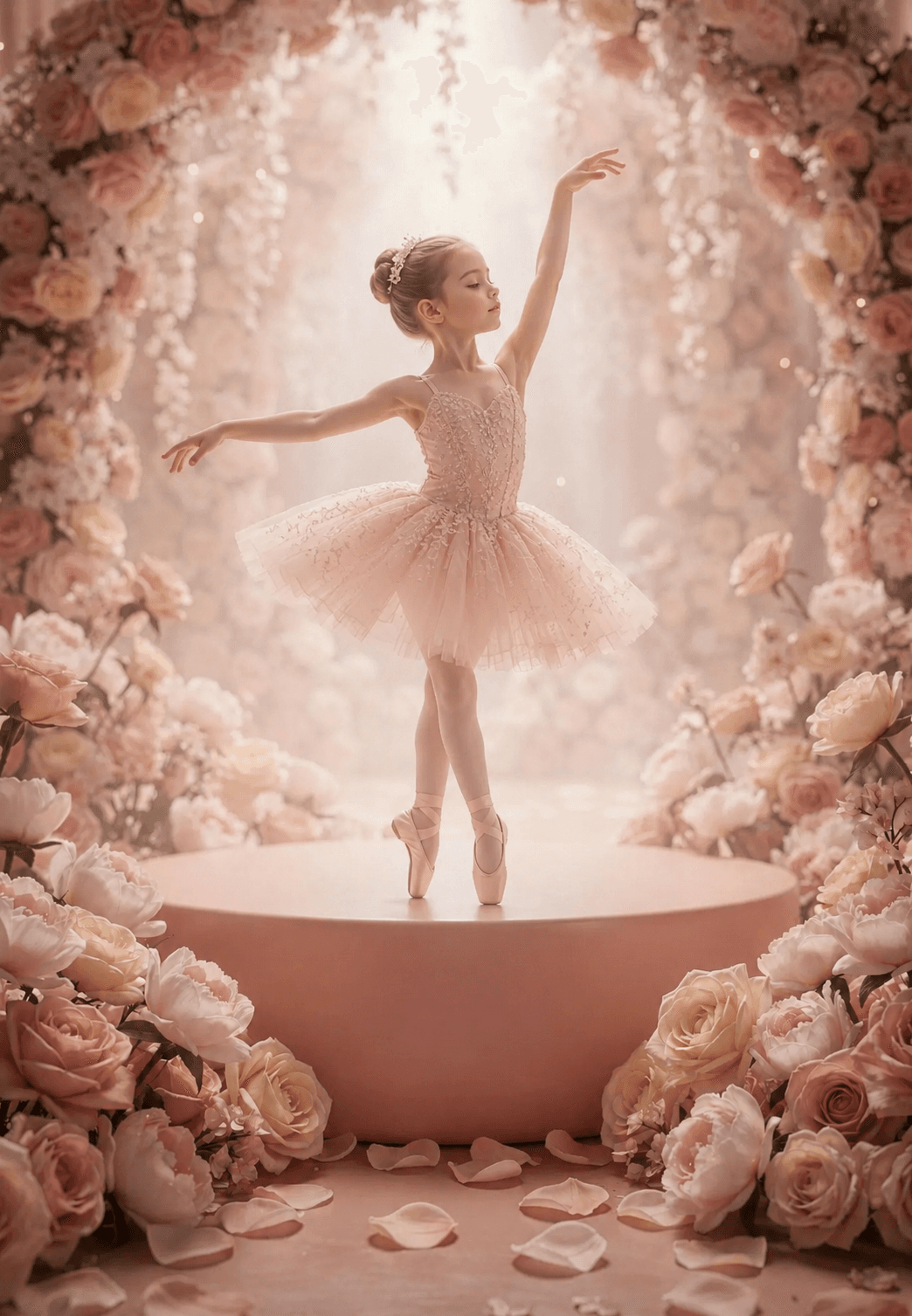 Ballet Digital Backdrop Bundle – 15 Backgrounds, Round Podium, Low Angle Studio, Ballerina Photoshop Overlay, 5 Styles Set - Thumbnail 2