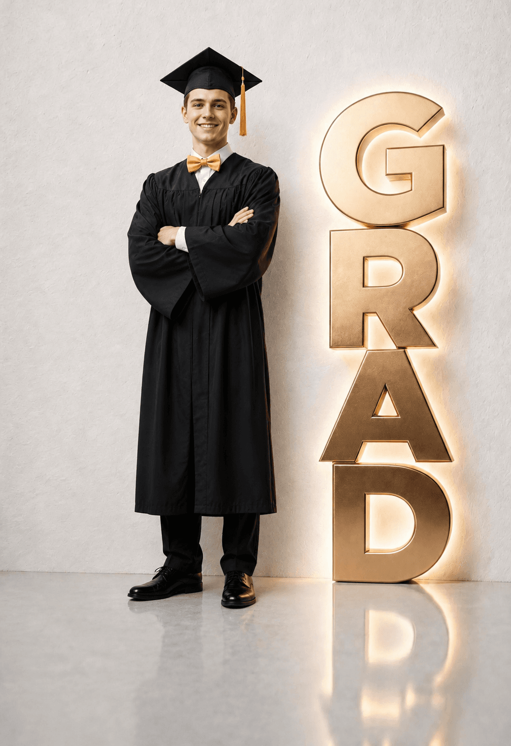 Graduation Digital Backdrop Set | 2026 Senior Photo Backgrounds with 3D GRAD Letters, 15 JPGs - Thumbnail 7