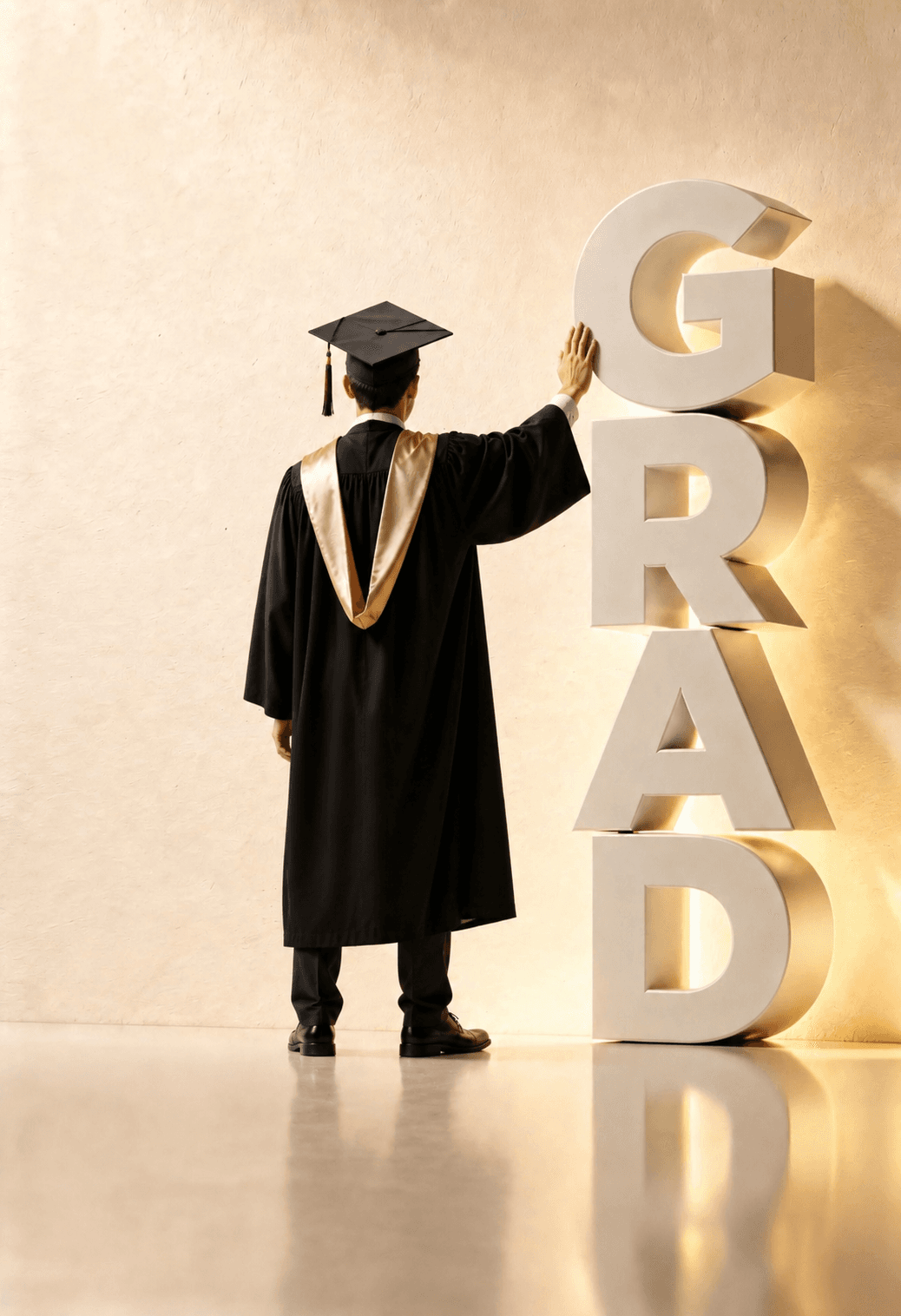Graduation Digital Backdrop Set | 2026 Senior Photo Backgrounds with 3D GRAD Letters, 30 JPGs - Thumbnail 12