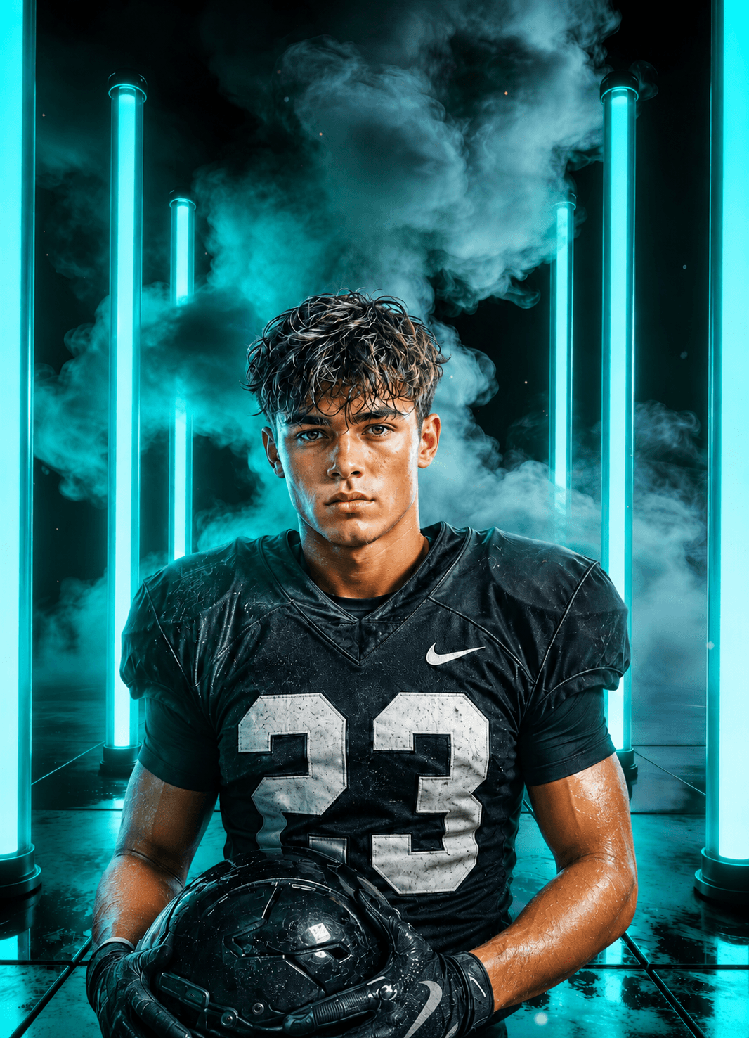 50 Neon Sports Digital Backdrops Bundle | Senior Athlete Portrait Backgrounds | Football Basketball Baseball Sports Backdrops - Thumbnail 5