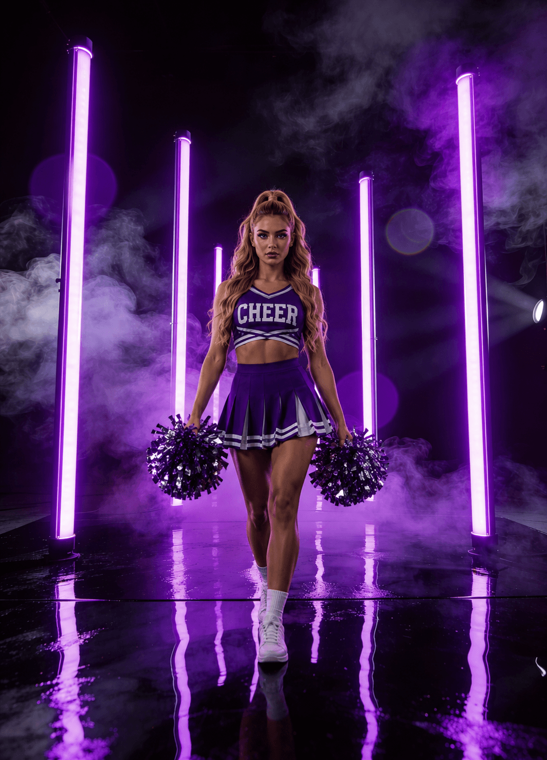 50 Neon Sports Digital Backdrops Bundle | Senior Athlete Portrait Backgrounds | Football Basketball Baseball Sports Backdrops - Thumbnail 8